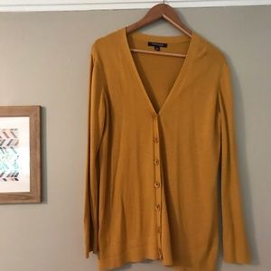 Mustard cardigan